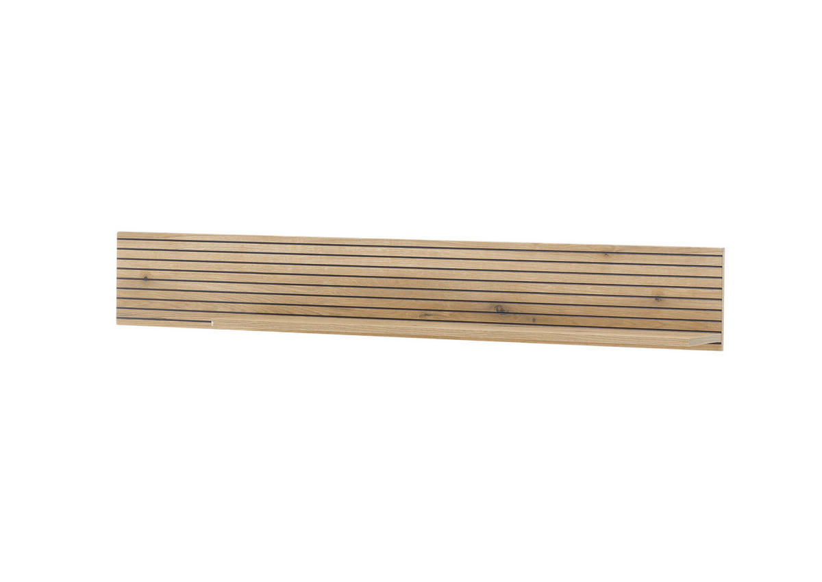 WANDBOARD Eichefarben  - Eichefarben, Design, Holzwerkstoff (150/22/21cm) - MID.YOU