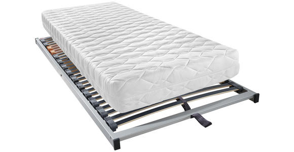 MATRATZENSET 90/200 cm - Silberfarben, Basics, Holz (90/200cm) - Sleeptex