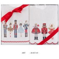 FROTTÍR TÖRÖLKÖZŐ SZETT 40/60 cm fehér  - fehér, Design, textil (40/60cm) - X-Mas