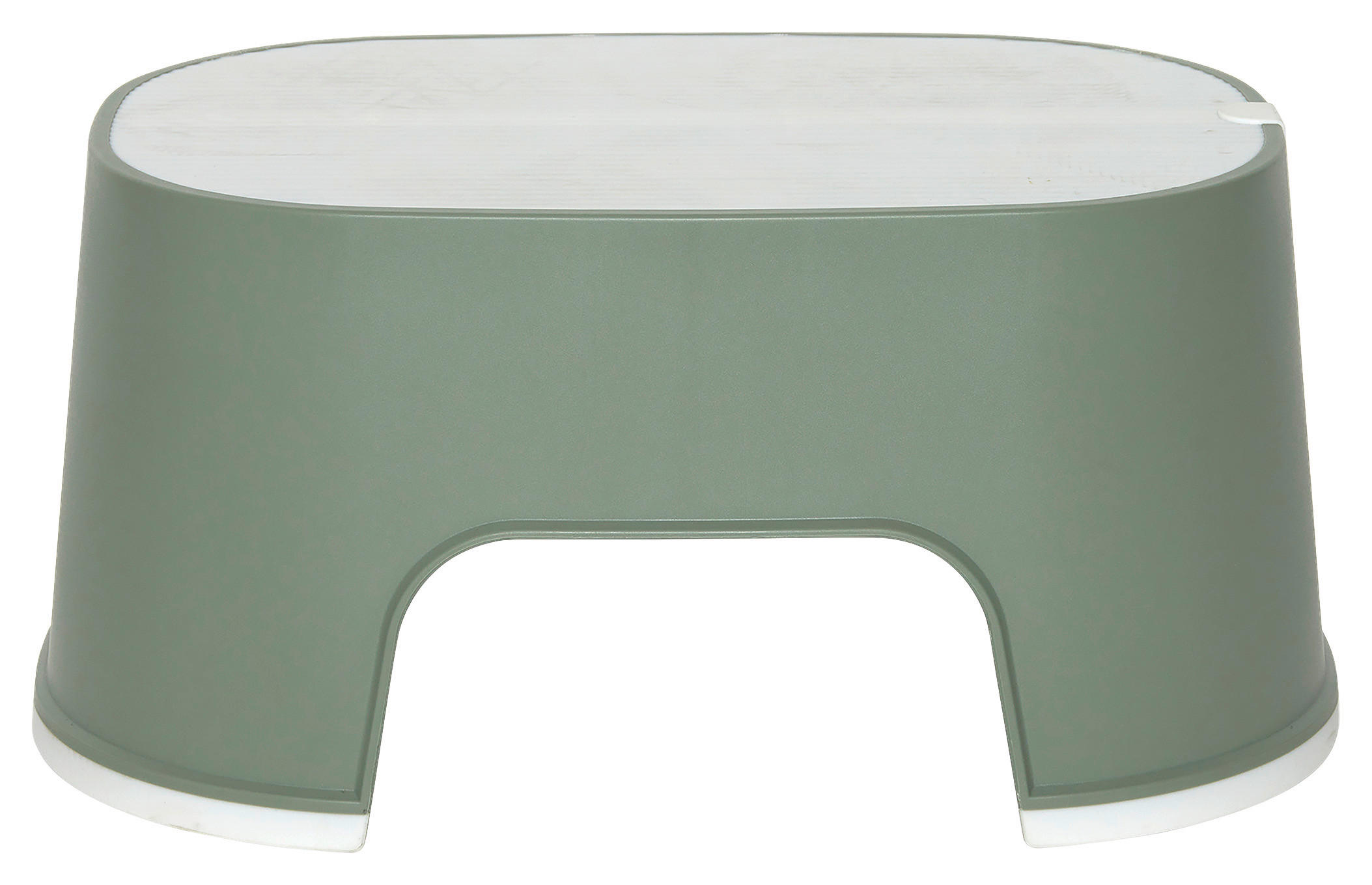 TRITTHOCKER GROW  - Dunkelgrün, Basics, Kunststoff (33,7/22,9/15,5cm) - Bebe Jou