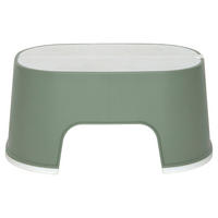 TRITTHOCKER GROW  - Dunkelgrün, Basics, Kunststoff (33,7/22,9/15,5cm) - Bebe Jou