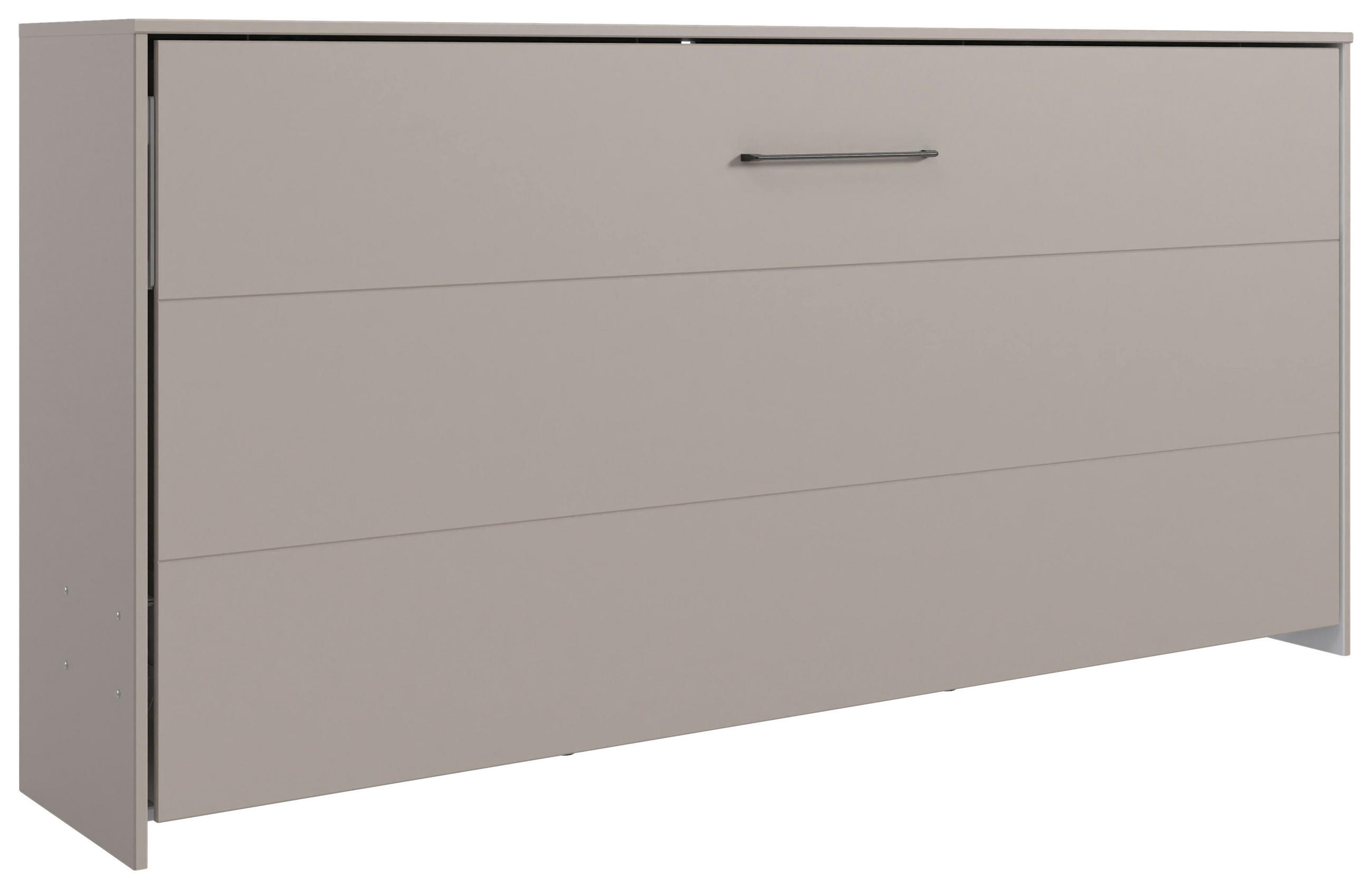 SCHRANKBETT 90/200 cm in Sahara Lattenrostinkl. - Schwarz/Sahara, KONVENTIONELL, Holz/Metall (90/200cm) - MID.YOU