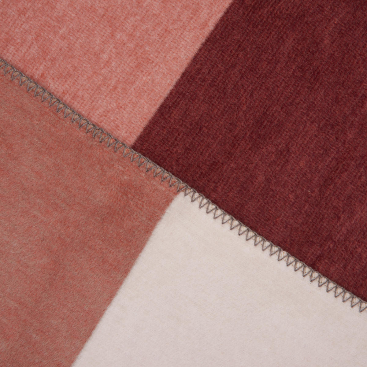 PLÉD 150/200 cm  - vörösesbarna/natúr, Design, textil (150/200cm) - Joop!