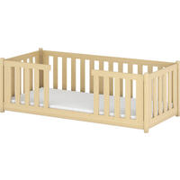 BODENBETT Kieferfarben  - Birkefarben/Kieferfarben, MODERN, Holz/Holzwerkstoff (90/200cm) - MID.YOU