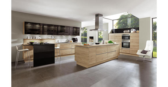 Einbauküche Riga individuell planbar - MODERN, Holzwerkstoff - Vertico