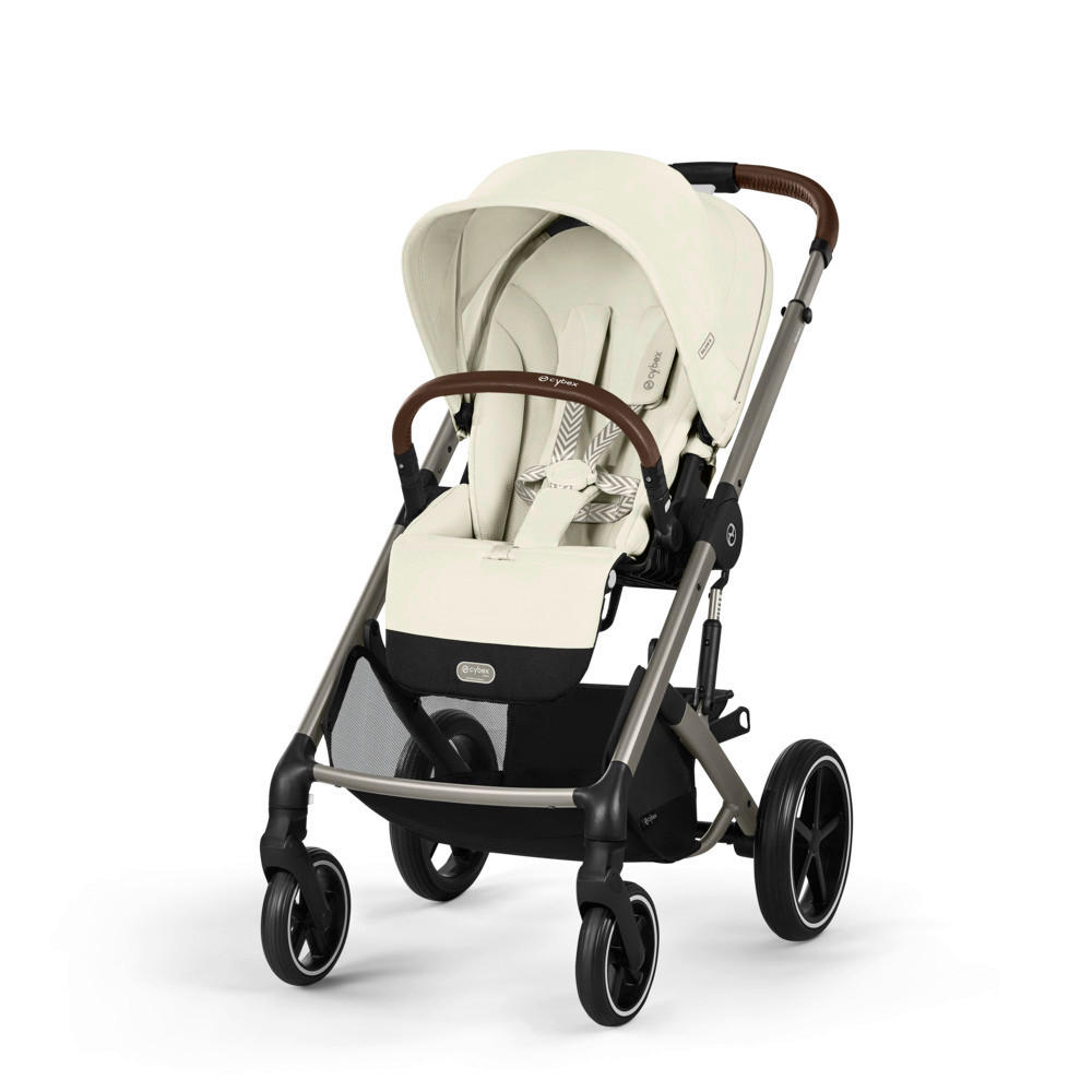 KINDERWAGEN  Balios S Lux  Seashell Beige  - Taupe/Beige, Basics, Textil/Metall (87/60/108cm) - cybex GOLD