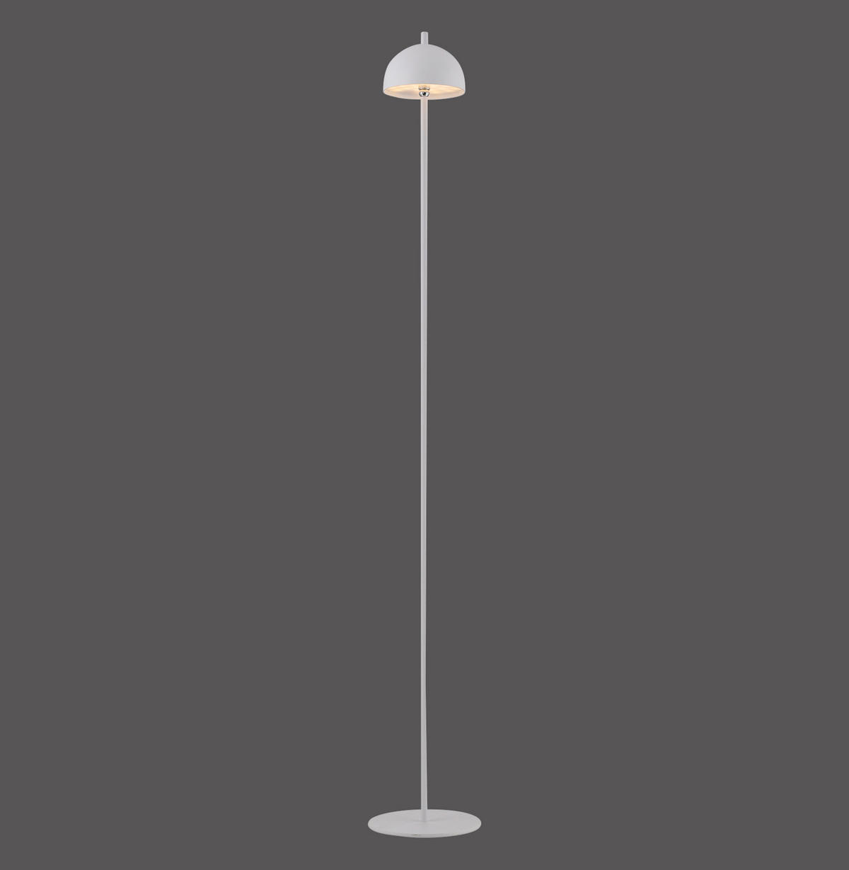 AKKU-STEHLEUCHTE 18/18/126 cm    - Weiß, Design, Kunststoff/Metall (18/18/126cm) - Schöner Wohnen