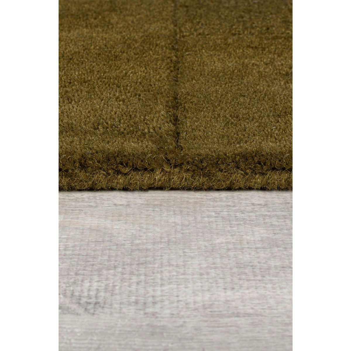 HANDWEBTEPPICH 120/170 cm CHECKERBOARD Grün  - Grün, KONVENTIONELL, Textil (120/170cm)