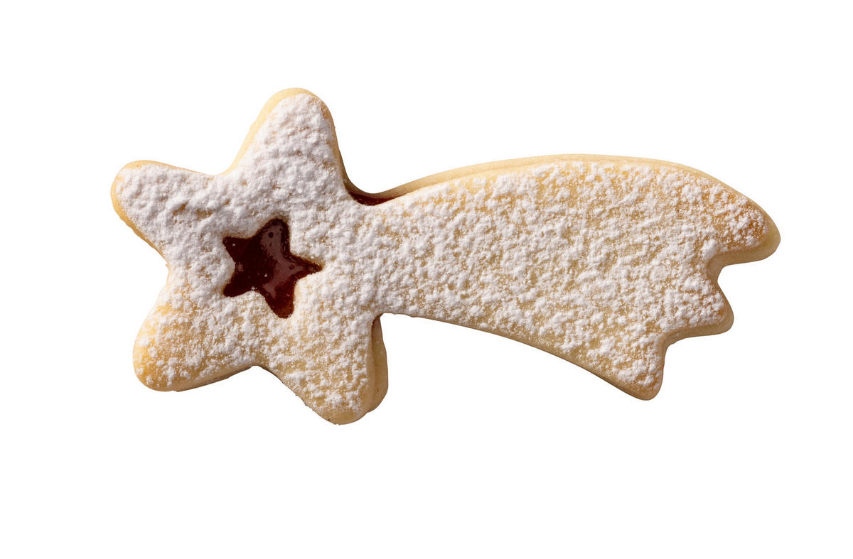 LINZER-KEKSAUSSTECHER - Goldfarben, KONVENTIONELL, Metall (8/2cm) - Dr.Oetker