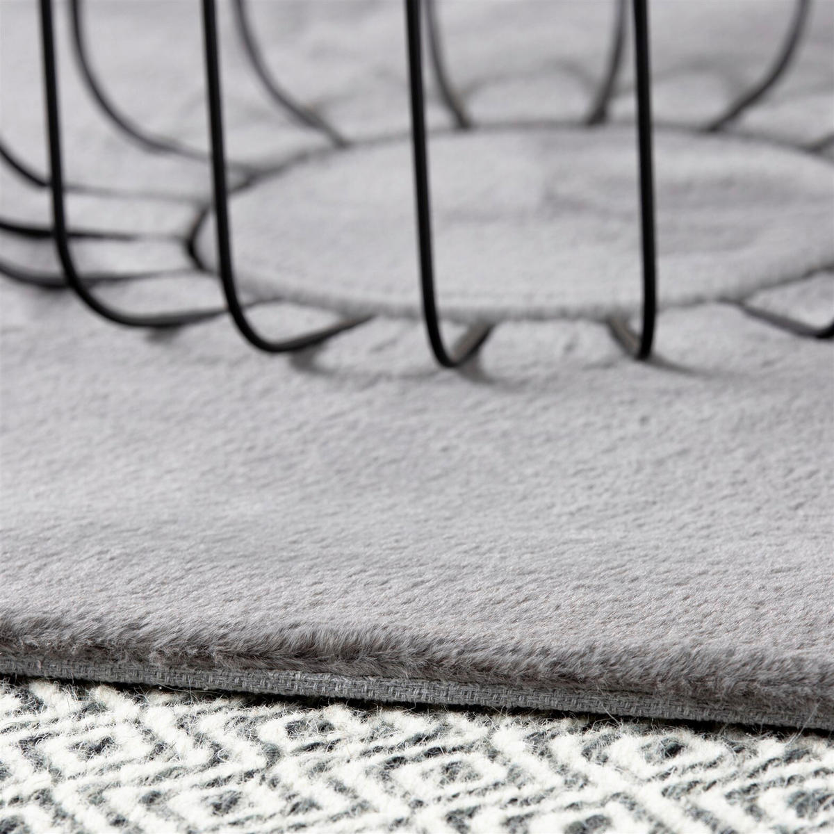 PLOCHO TKANÝ KOBEREC, 60/110 cm strieborná - strieborná, Basics, textil (60/110cm) - Kayoom