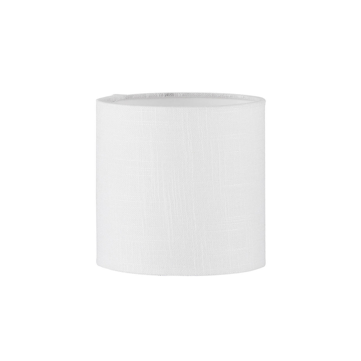 LAMPSKÄRM Modular M 18/18 cm   - vit, Basics, textil (18/18cm) - Fischer & Honsel