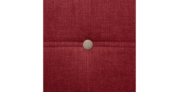 SITZBANK 179/80/60 cm  in Grau, Rot, Eichefarben  - Eichefarben/Rot, KONVENTIONELL, Holz/Textil (179/80/60cm) - Voleo