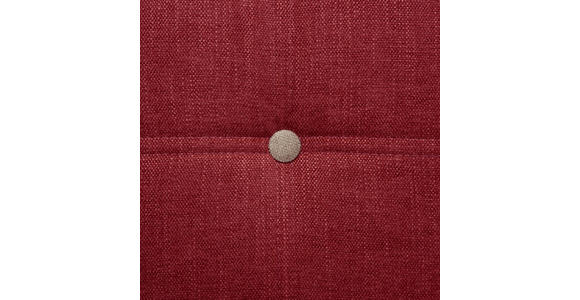 SITZBANK 179/80/60 cm in Grau, Rot, Eichefarben - Eichefarben/Rot, KONVENTIONELL, Holz/Textil (179/80/60cm) - Voleo