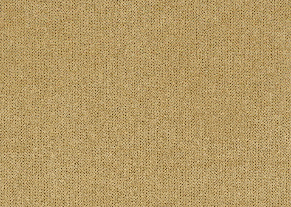 ECKSOFA in Flachgewebe Gelb  198/256 cm  - Chromfarben/Gelb, Design, Textil/Metall (198/256cm) - Xora