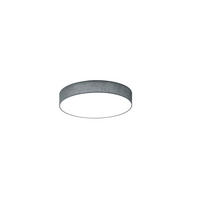 LED-DECKENLEUCHTE  40/10,5 cm    - Grau/Nickelfarben, Konventionell, Textil/Metall (40/10,5cm) - Trio Leuchten