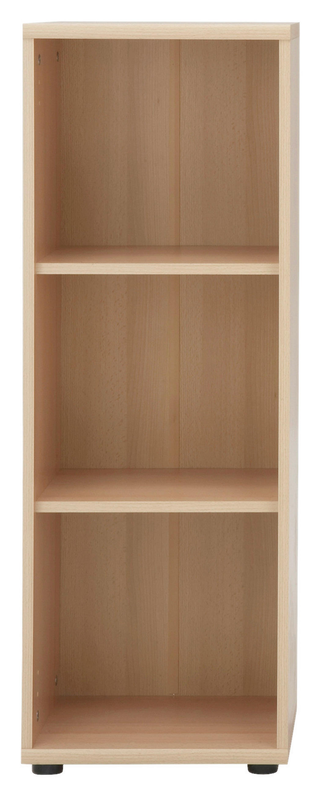 AKTENREGAL 39,3/110,9/34,5 cm  - Buchefarben/Schwarz, Basics, Holzwerkstoff/Kunststoff (39,3/110,9/34,5cm) - MID.YOU