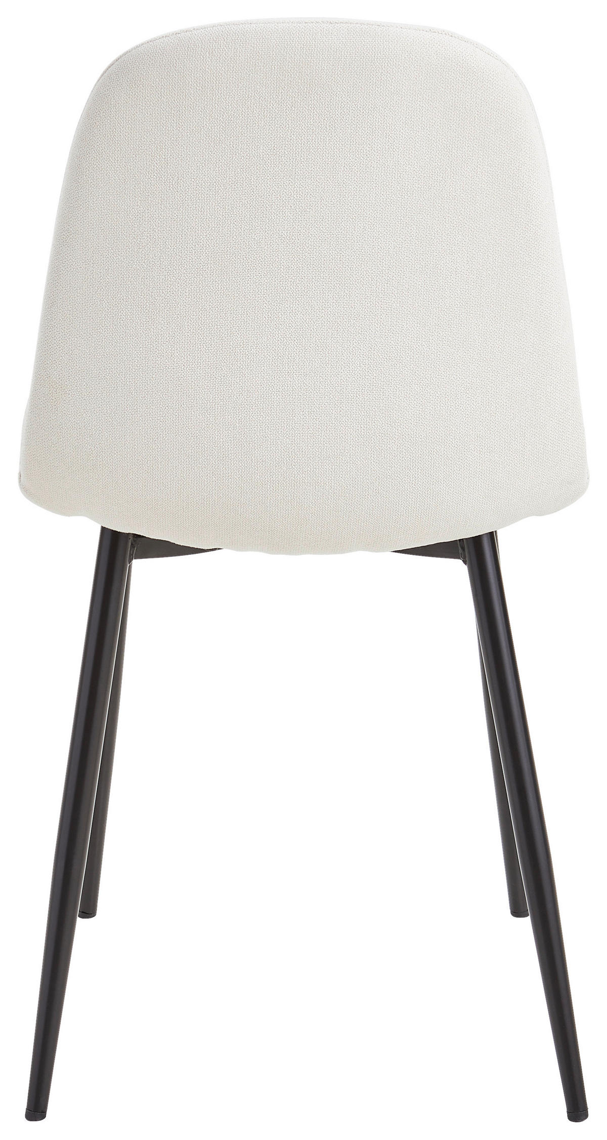 ŽIDLE, krémová - černá/krémová, Basics, kov/textil (43/85/54cm) - P & B