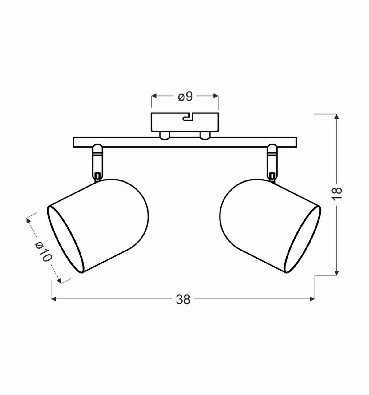 STRAHLER   - Grau, Basics, Metall (38/18/10cm)