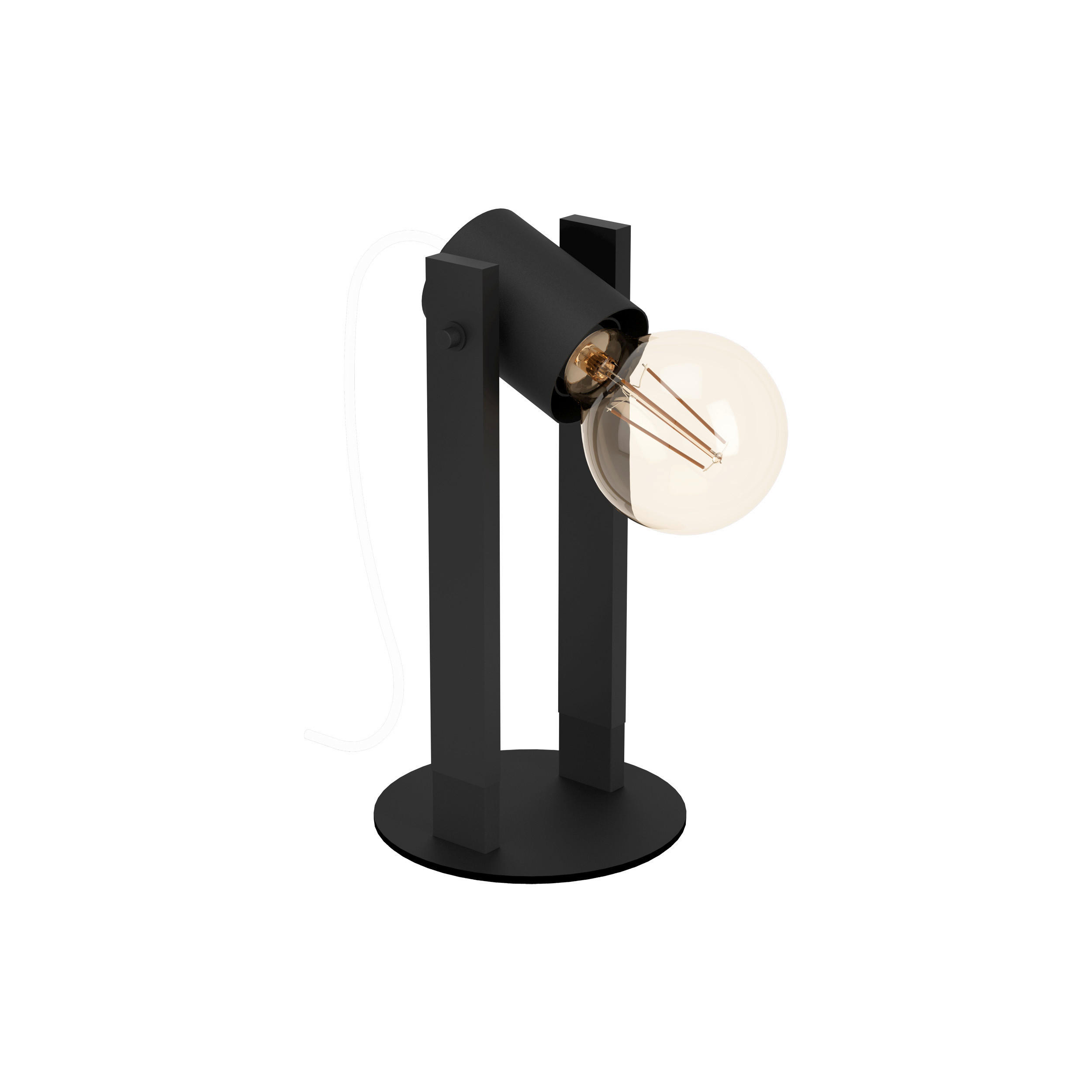 STONA LAMPA - crna, Lajfstajl, drvo/metal (13,5/26cm) - Marama