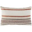 ZIERKISSEN    - Dunkelorange, Basics, Textil (30/50/10cm) - Novel
