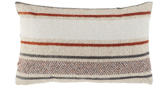 ZIERKISSEN    - Dunkelorange, Basics, Textil (30/50/10cm) - Novel