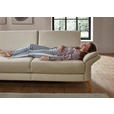 ECKSOFA in Chenille, Flachgewebe Beige  - Beige, Design, Holz/Textil (281/157cm) - Valnatura