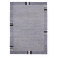 WOLLTEPPICH 70/140 cm Sensation Silk Lakir Grau  - Grau, Basics, Textil (70/140cm) - Cazaris