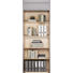 ROLLOSCHRANK - Silberfarben/Ahornfarben, KONVENTIONELL, Holzwerkstoff/Metall (80/215,6/42cm) ROLLOSCHRANK - Silberfarben/Ahornfarben, KONVENTIONELL, Holzwerkstoff/Metall (80/215,6/42cm)
