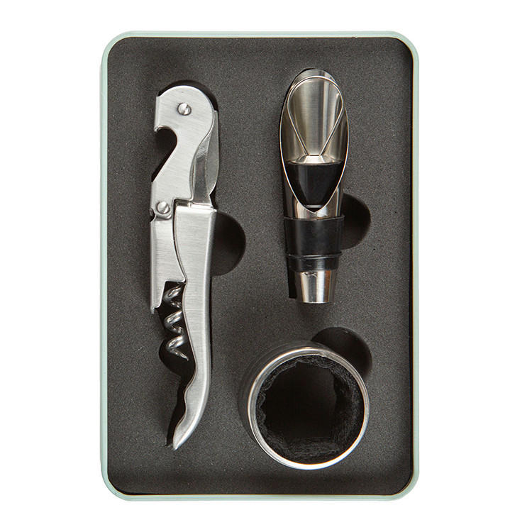 VÍNNA SADA - viacfarebná, Basics, kov/plast (10,5/2,3/15,6cm)