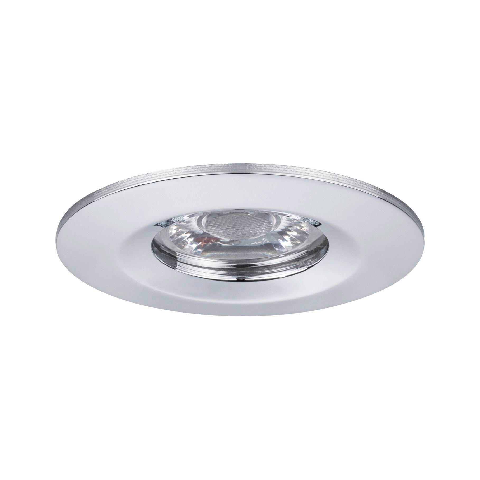 LED-DECKENLEUCHTE 6,5 cm  - Chromfarben/Alufarben, Basics, Metall (6,5cm) - Paulmann