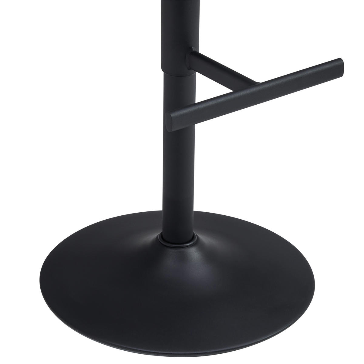 BARHOCKER in Beige  - Beige/Schwarz, MODERN, Textil/Metall (46/87-108/52cm) - MID.YOU