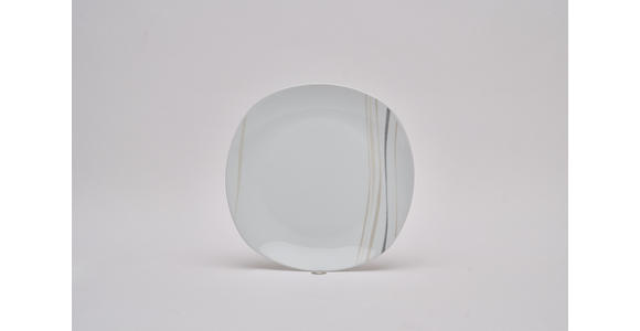 KOMBISERVICE Grau, Weiß, Sandfarben, Beige Concerto 62-teilig 6 Personen  - Sandfarben/Beige, Basics, Keramik - Novel