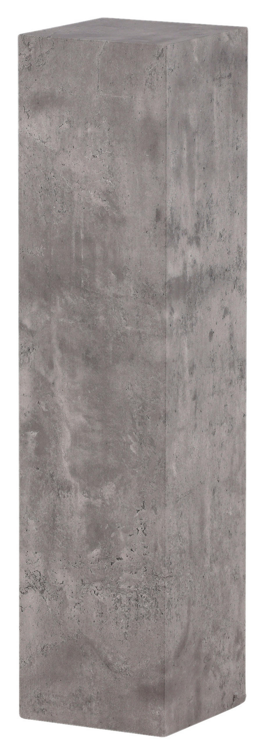 BEISTELLTISCH 23/23/95 cm furniert Grau quadratisch  - Grau, Design, Holzwerkstoff (23/23/95cm) - Livetastic