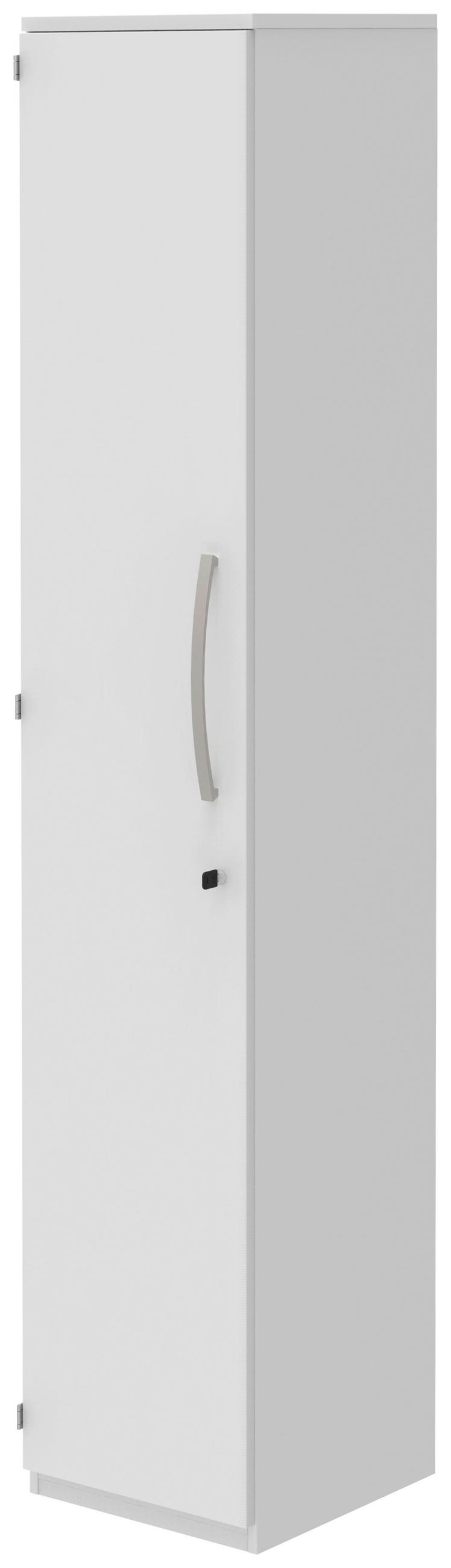 AKTENSCHRANK 40/217,4/43 cm  - Weiss, Konventionell, Holzwerkstoff (40/217,4/43cm) - Moderano
