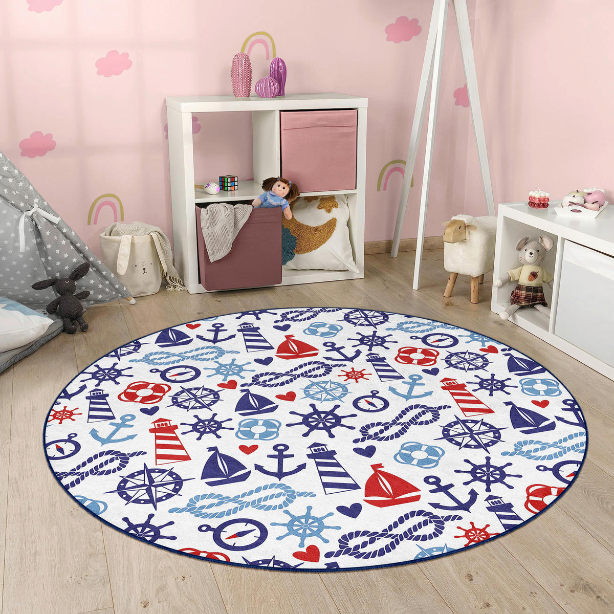 KINDERTEPPICH 150 cm  - Multicolor, Basics, Textil (150cm)