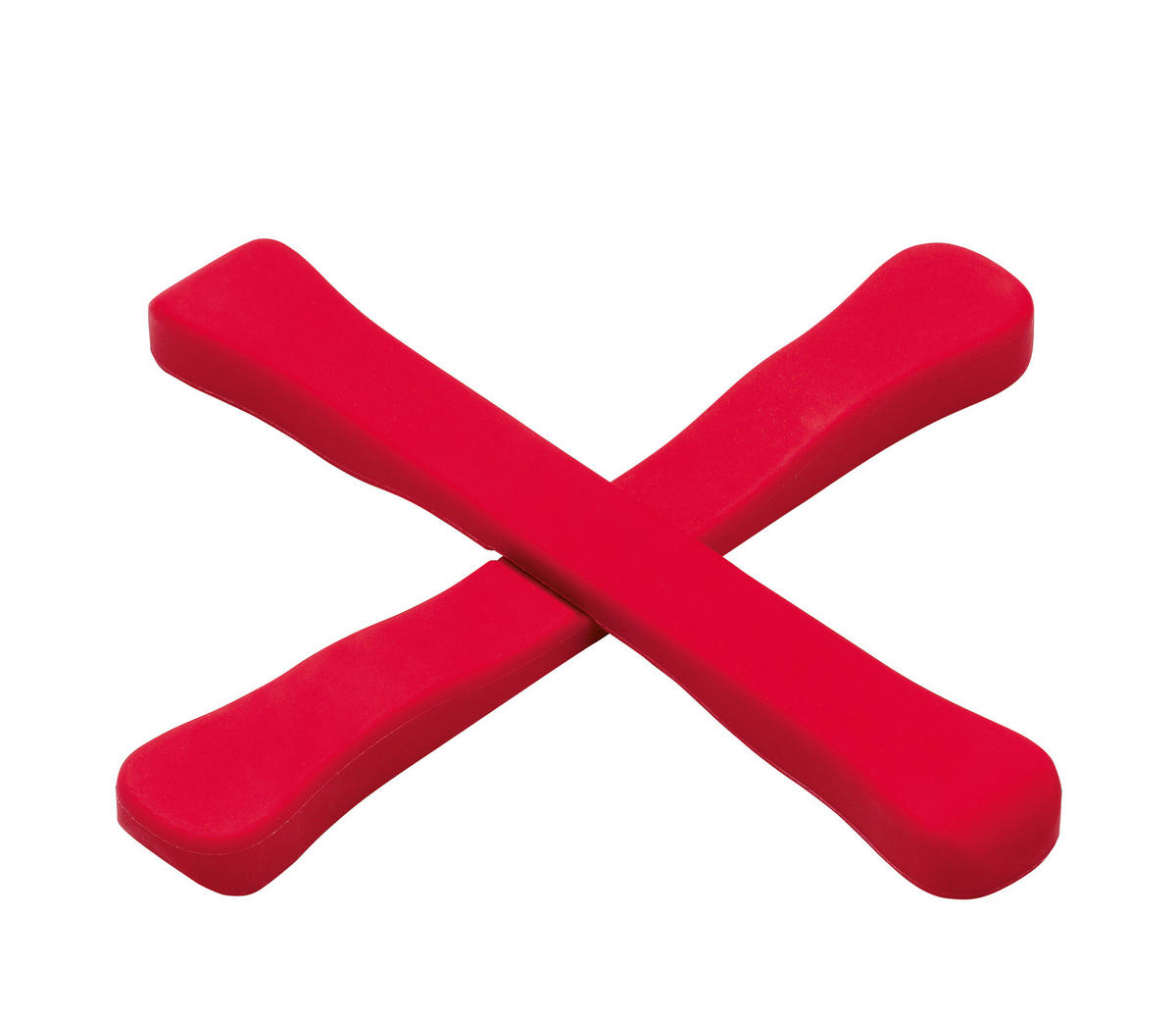 TOPFUNTERSETZER Metall, Kunststoff Rot  - Rot, Basics, Kunststoff/Metall (9/2/22cm) - Spring