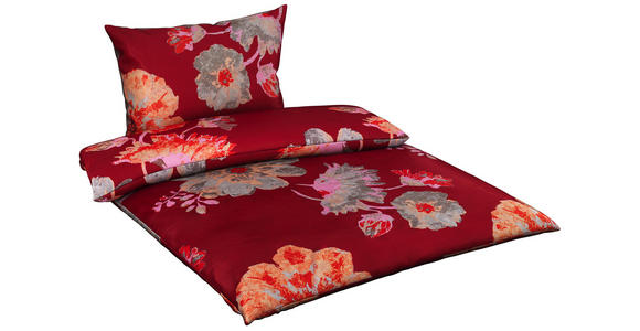 BETTWÄSCHE 140/200 cm - Rostfarben/Rot, KONVENTIONELL, Textil (140/200cm) - Esposa