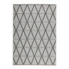 OUTDOORTEPPICH 80/150 cm Grau, Schwarz  - Schwarz/Grau, Design, Textil (80/150cm) - Novel