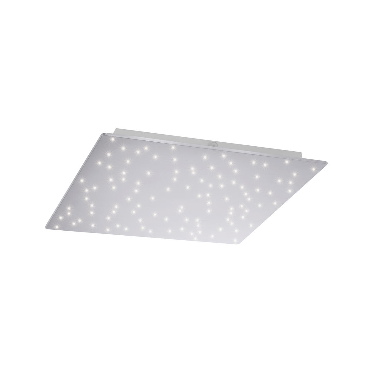 DECKENLEUCHTE 18 W    45/45/5 cm  - Silberfarben, Design, Metall (45/45/5cm)
