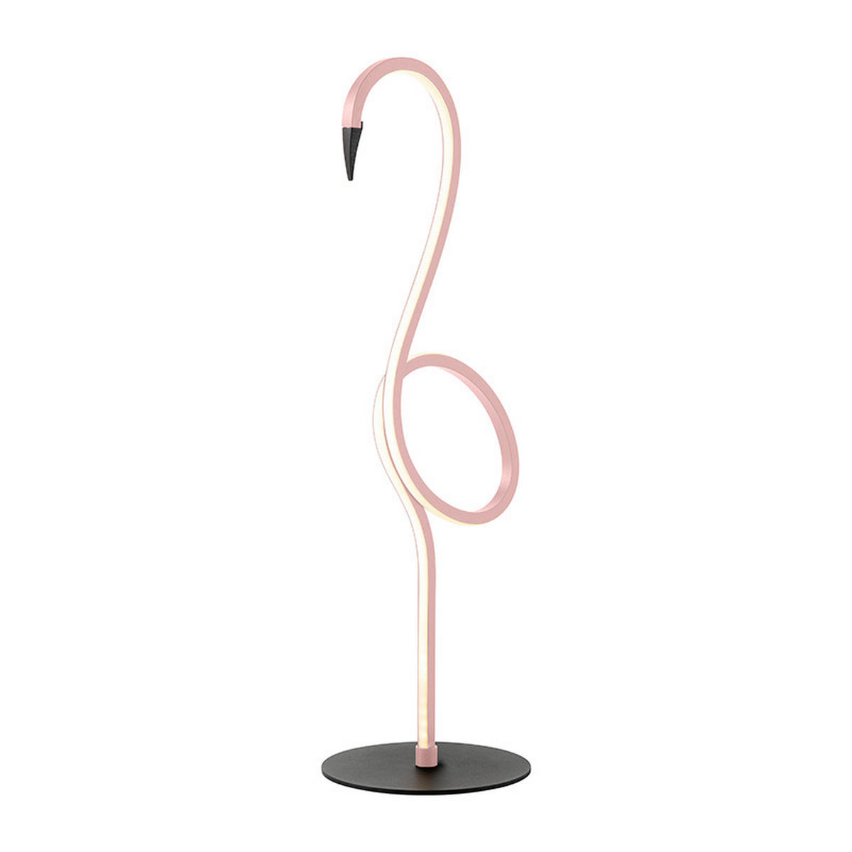 LED-SCHREIBTISCHLEUCHTE Flamingo 15/50 cm   - Pink, Trend, Kunststoff/Metall (15/50cm) - Elstead Lighting