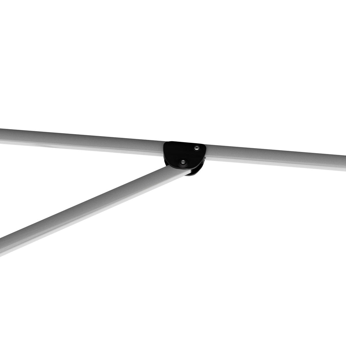 AMPELSCHIRM 370 cm Naturfarben  - Silberfarben/Naturfarben, Basics, Textil/Metall (370cm) - Doppler