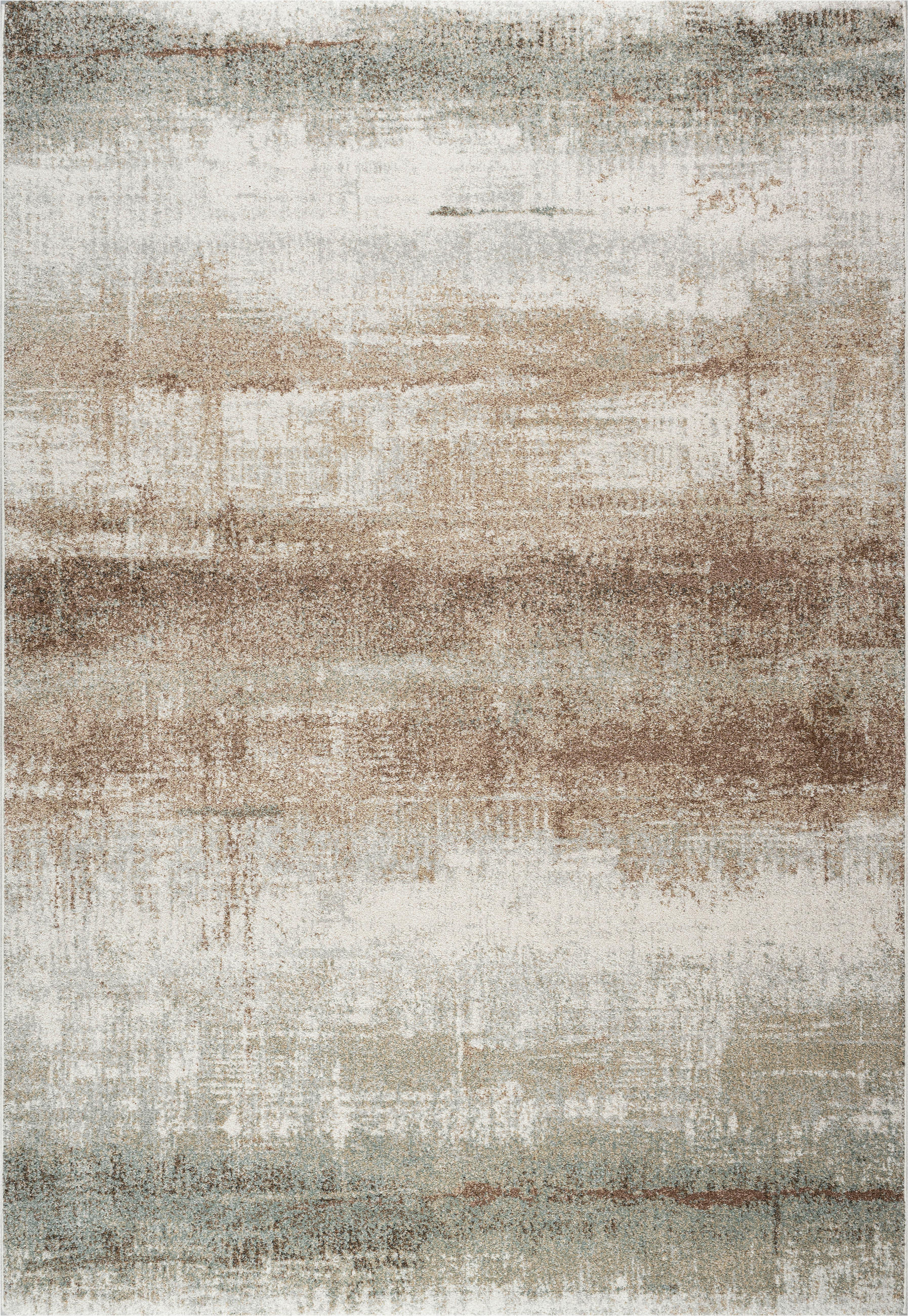 WEBTEPPICH  Wohnzimmer 160/230 cm Madison Creme, Grau, Rostfarben  - Rostfarben/Creme, Basics, Kunststoff/Textil (160/230cm) - Novel