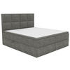BOXBETT 140/200 cm  in Schlammfarben  - Schlammfarben/Schwarz, KONVENTIONELL, Kunststoff/Textil (140/200cm) - Boxxx
