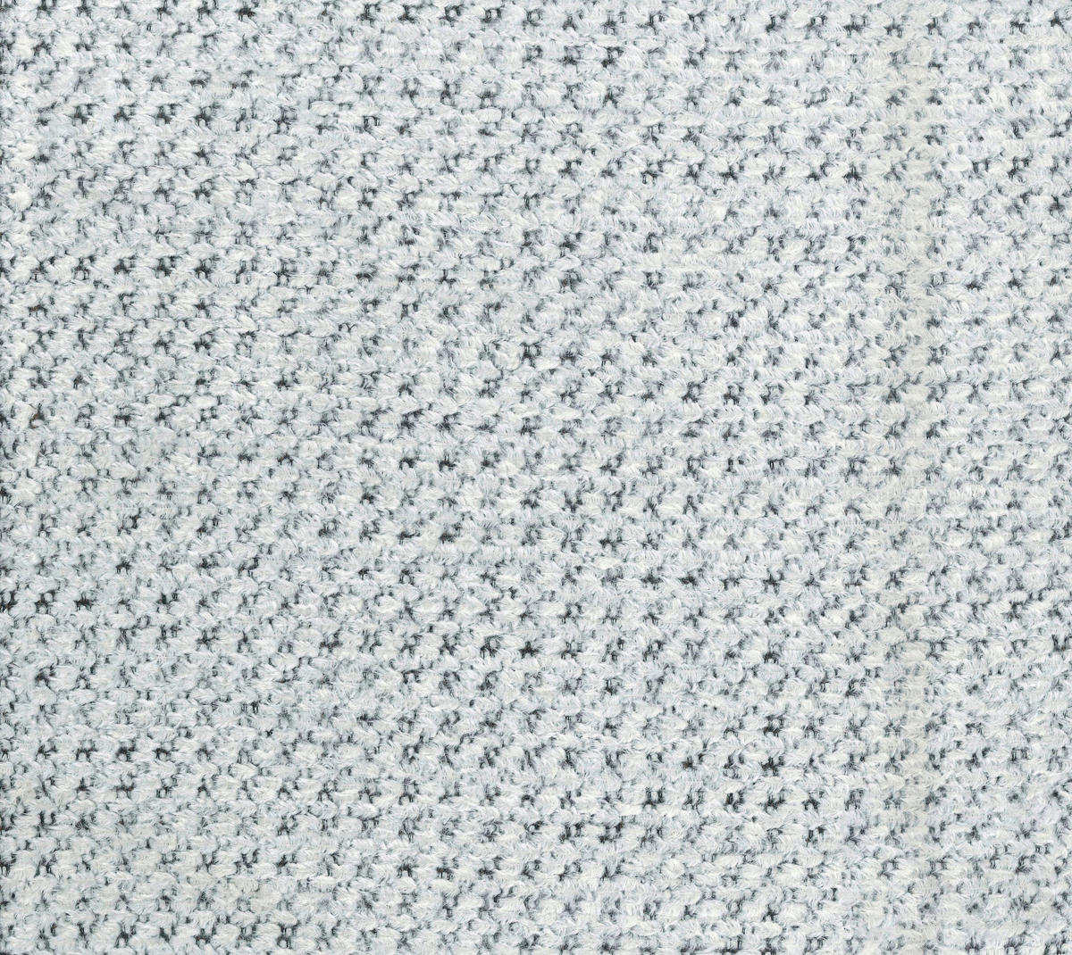 WOHNLANDSCHAFT Hellgrau Struktur  - Hellgrau/Schwarz, Design, Textil/Metall (270/364/190cm) - Stylife