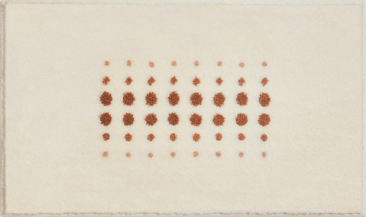 BADTEPPICH Naturfarben, Goldfarben 70/120 cm  - Goldfarben/Naturfarben, Basics, Kunststoff/Textil (70/120cm) - Grund