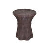 BEISTELLTISCH 44/44/51 cm Rattan massiv Braun rund  - Braun, Natur, Holz (44/44/51cm) - MID.YOU