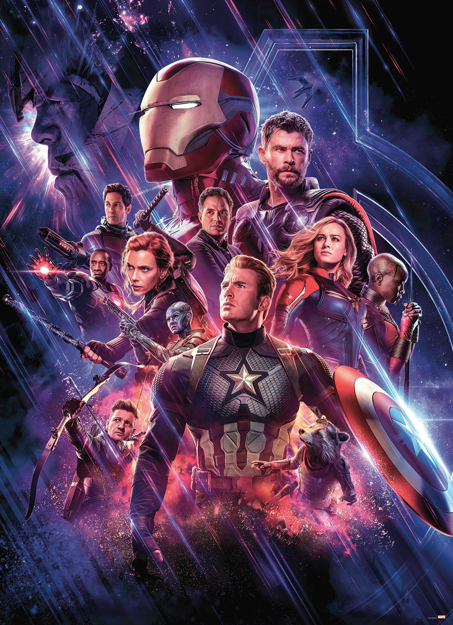 FOTOTAPETE Marvel - Multicolor, Basics (184/254cm) - Xora