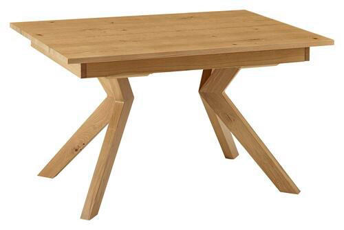 ESSTISCH Wildeiche furniert rechteckig Eichefarben  - Eichefarben, KONVENTIONELL, Holz (160/90/76cm) - Venda