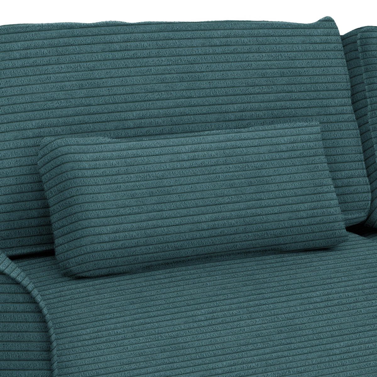 HÖRNSOFFA i petrol  - petrol, Modern, trämaterial/trä (255/185cm) - MID.YOU