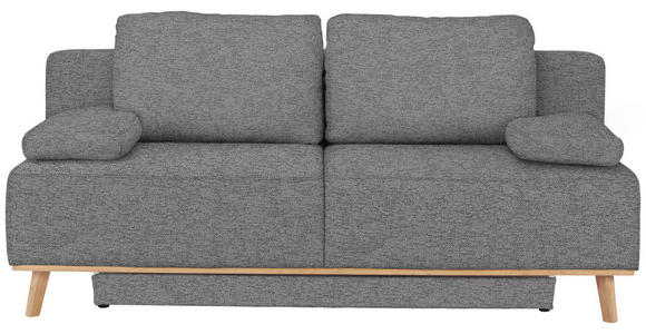 BOXSPRINGSOFA in Grau  - Grau, Design, Holz/Textil (203/97/107cm) - Dieter Knoll